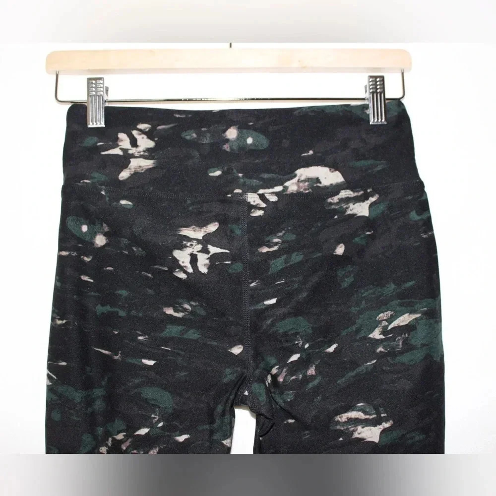 Donna Karan Camo Mesh Panel Leggings Small - Picture 6 of 10